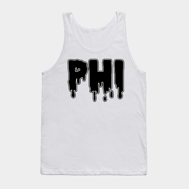 Drippy Phi Tank Top by lolosenese